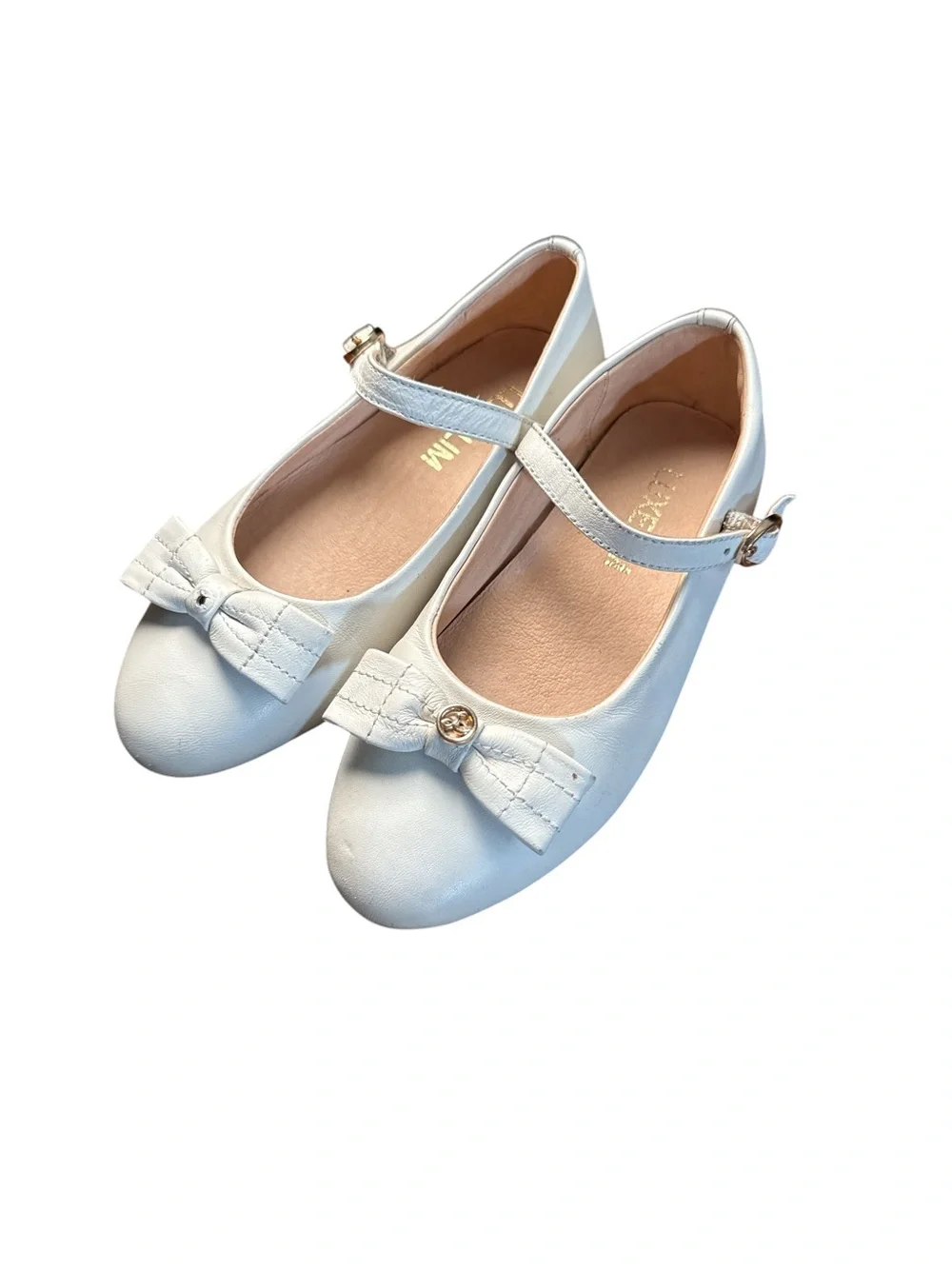 Luxelim sz 29 Isla Leather Shoes white